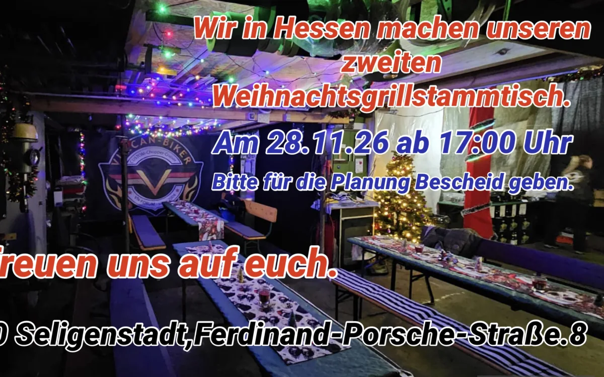 2. Weihnachtsgrillstammtisch